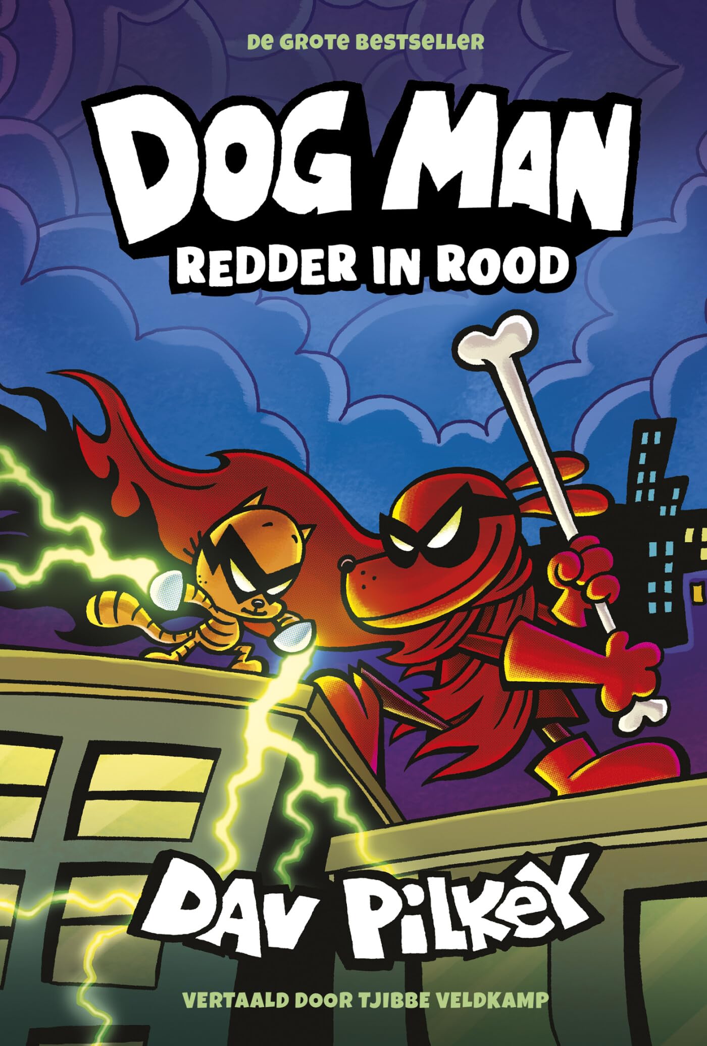 WPG Uitgevers - Dog Man 12 - Dog Man: Redder in Rood Kinderboek