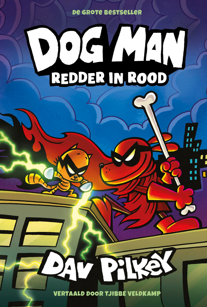 WPG Uitgevers - Dog Man 12 - Dog Man: Redder in Rood Kinderboek