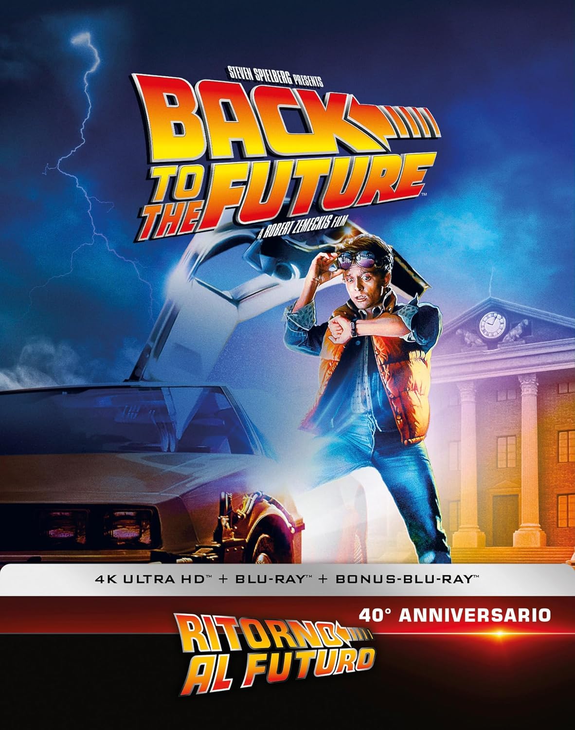 Ritorno Al Futuro (4K Ultra Hd+Blu-Ray) (Steelbook + Blu-Ray Bonus + Gifts)