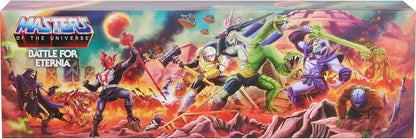 Masters of the Universe Origins Battle for Eternia Action Figure Set, 4 Figures, 14 cm, with Accessories