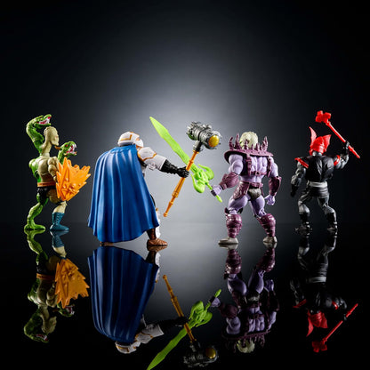 Masters of the Universe Origins Battle for Eternia Action Figure Set, 4 Figures, 14 cm, with Accessories