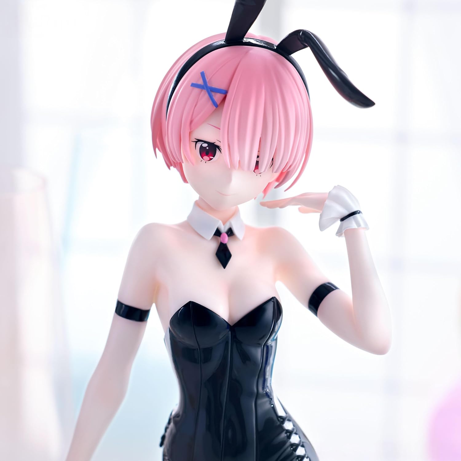 FuRyu Corporation-Re:Zero -Starting Life in Another World- BiCute Bunnies Figure -Ram Bicolor