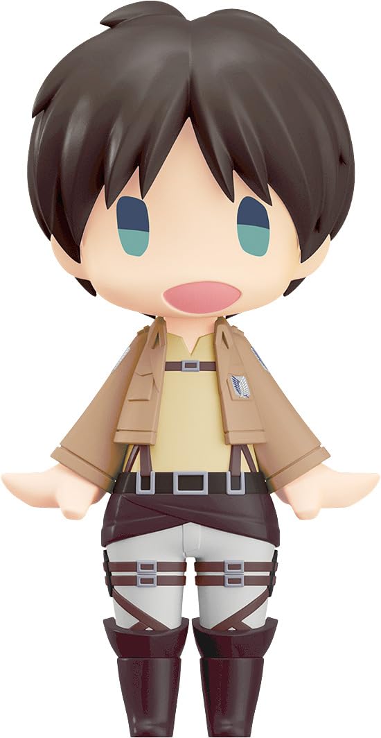 Attack On Titan Hello! Good Smile Action Figure Eren Yeager 10 Cm