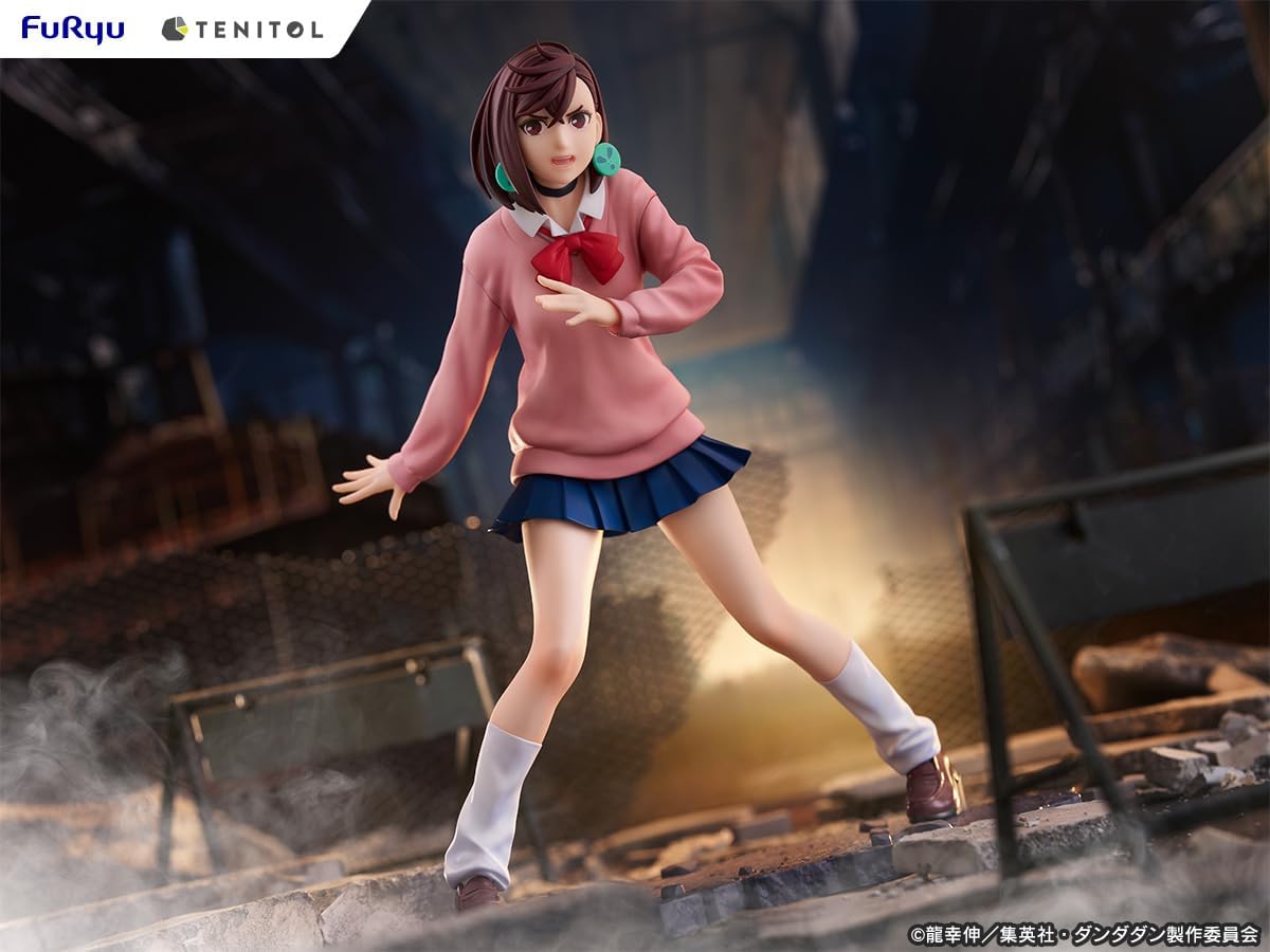 Furyu Danda Dan TENITOL Momo, Total Height Approx. 7.3 inches (185 mm), Non-scale, ATBC-PVC, Painted Finished Figure AMU-TNL0117