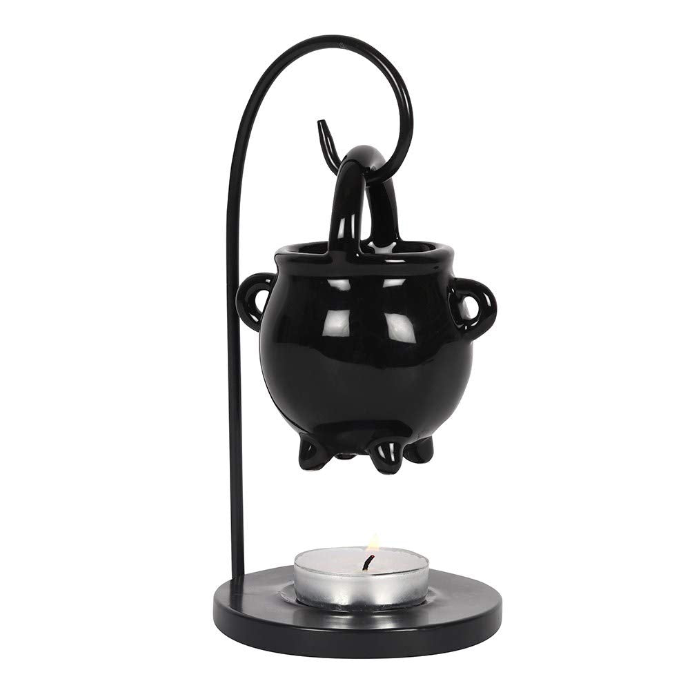 Spiral - HANGING CAULDRON (Black Oil Burners) One Size