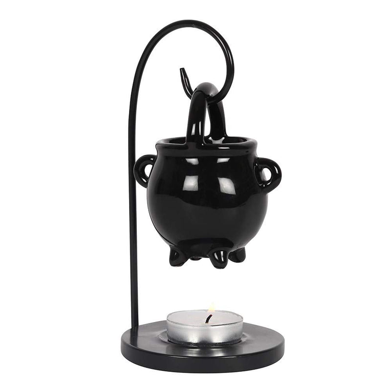 Spiral - HANGING CAULDRON (Black Oil Burners) One Size