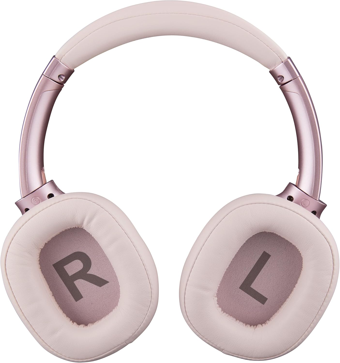 Intenso O400HA Cuffie Over-Ear – Hybrid Active Noise Cancelling, fino a 75 ore di autonomia e Bluetooth 5.3, con modalità musica, modalità trasparente e tempo di ricarica veloce, rosa