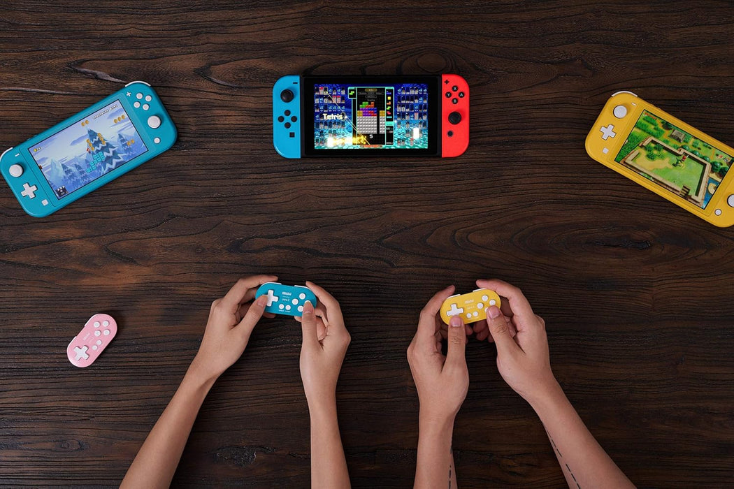 8Bitdo Zero 2 Bluetooth Gamepad for Switch, PC, Macos, Android (Yellow Edition) (Nintendo Switch//