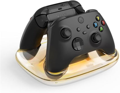 8BitDo Dual Charging Dock For Xbox Wireless Controllers Black. EU PLUG POWER ADAPTER, BATTERIES INCLUDED