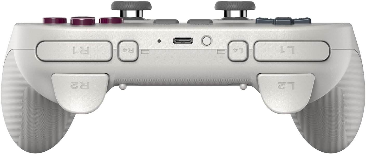 8BitDo Pro 3 Bluetooth Controller for Switch/Switch 2 – TMR Joysticks, Swappable ABXY Buttons, Pro Back Buttons, Charging Dock, Hall Effect Triggers, for Windows, Apple, SteamOS, Android - G Classic