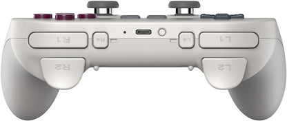 8BitDo Pro 3 Bluetooth Controller for Switch/Switch 2 – TMR Joysticks, Swappable ABXY Buttons, Pro Back Buttons, Charging Dock, Hall Effect Triggers, for Windows, Apple, SteamOS, Android - G Classic