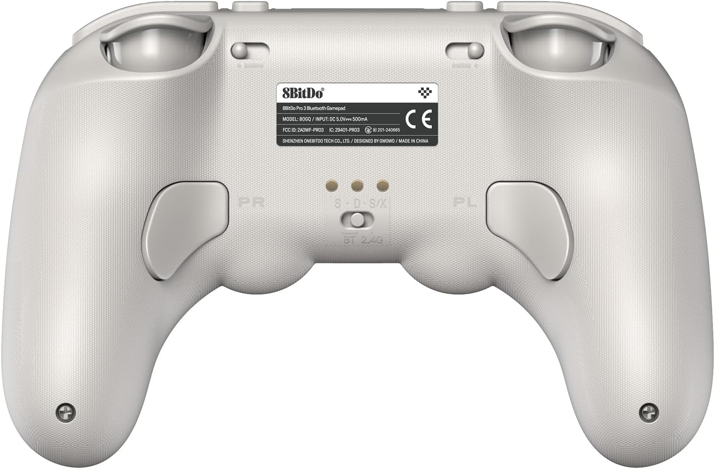 8BitDo Pro 3 Bluetooth Controller for Switch/Switch 2 – TMR Joysticks, Swappable ABXY Buttons, Pro Back Buttons, Charging Dock, Hall Effect Triggers, for Windows, Apple, SteamOS, Android - G Classic