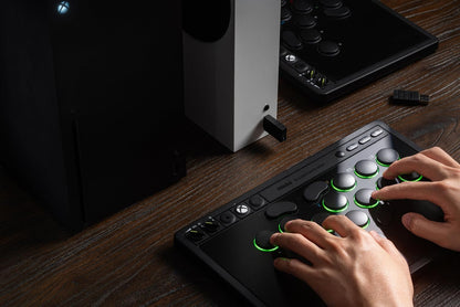 8Bitdo All-Button Arcade Controller for Xbox Series X|S, Xbox One & PC, 2.4G Wireless, Low-profile Mechanical Switches, Programmable Buttons, Hot-swappable PCB, RGB Lighting - Officially Licensed