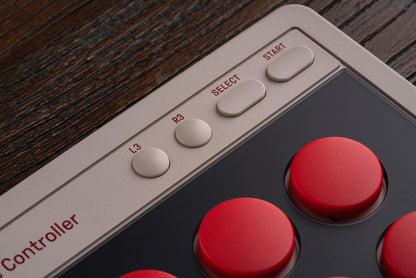 8Bitdo All-Button Arcade Controller for Switch, Switch 2 & Windows – Bluetooth, 2.4G, Wired Connectivity, Low-profile Mechanical Switches, 4 Programmable Buttons, Hot-swappable PCB