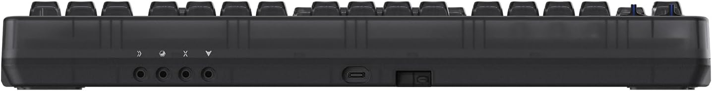 8Bitdo Retro 87 Mechanical Keyboard with Hot-Swappable Kailh Switches, RGB Backlight, Programmable Buttons, Wireless 2.4G/Bluetooth/USB-C for Windows and Android - Mecha Break: Panther - ANSI US