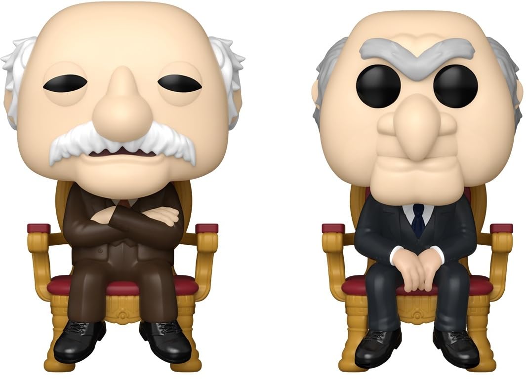 Funko Pop! TV: Muppets - Waldorf and Statler 2 Pack - the Muppets - Collectable Vinyl Figure - Gift Idea - Official Merchandise - Toys for Kids & Adults - Comedy Fans - Model Figure for Collectors