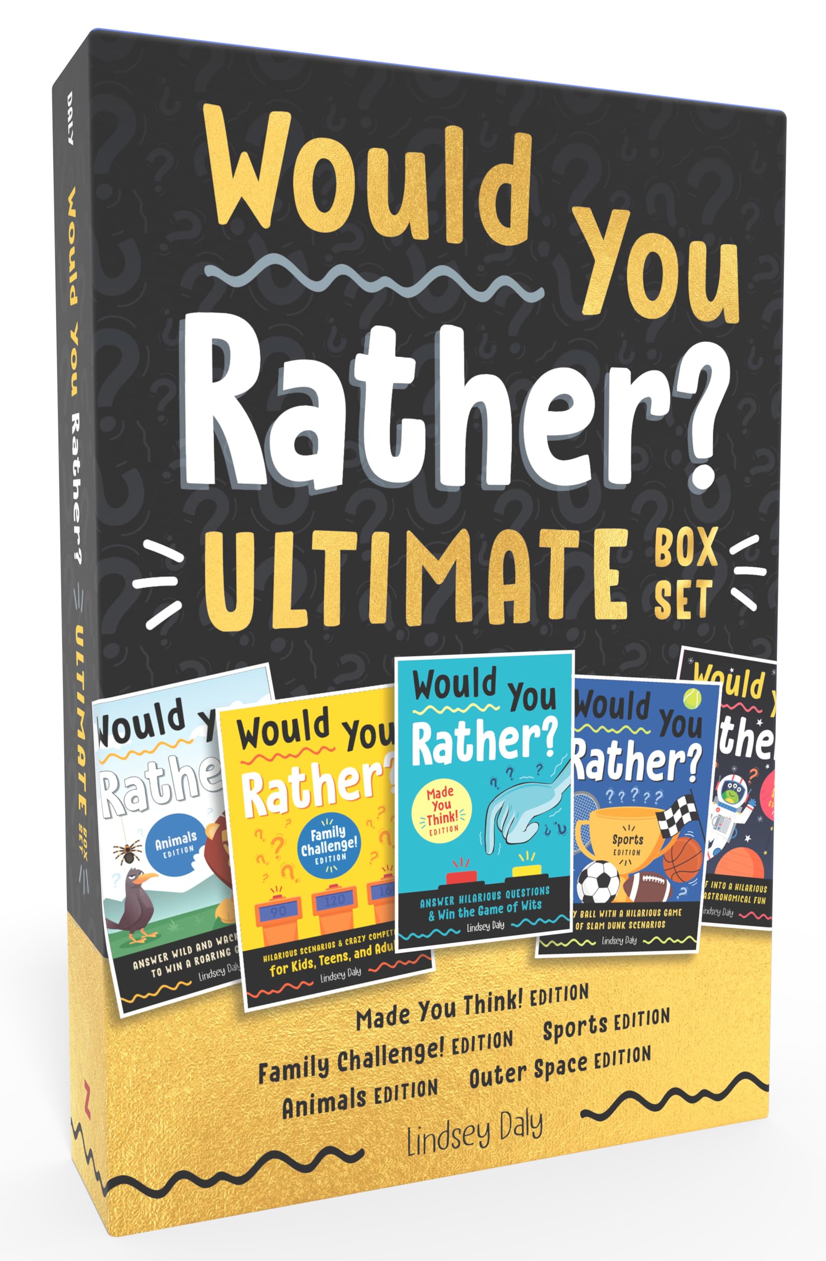 Would You Rather? Ultimate Box Set: Made You Think!, Family Challenge!, Sports, Animals, Outer Space