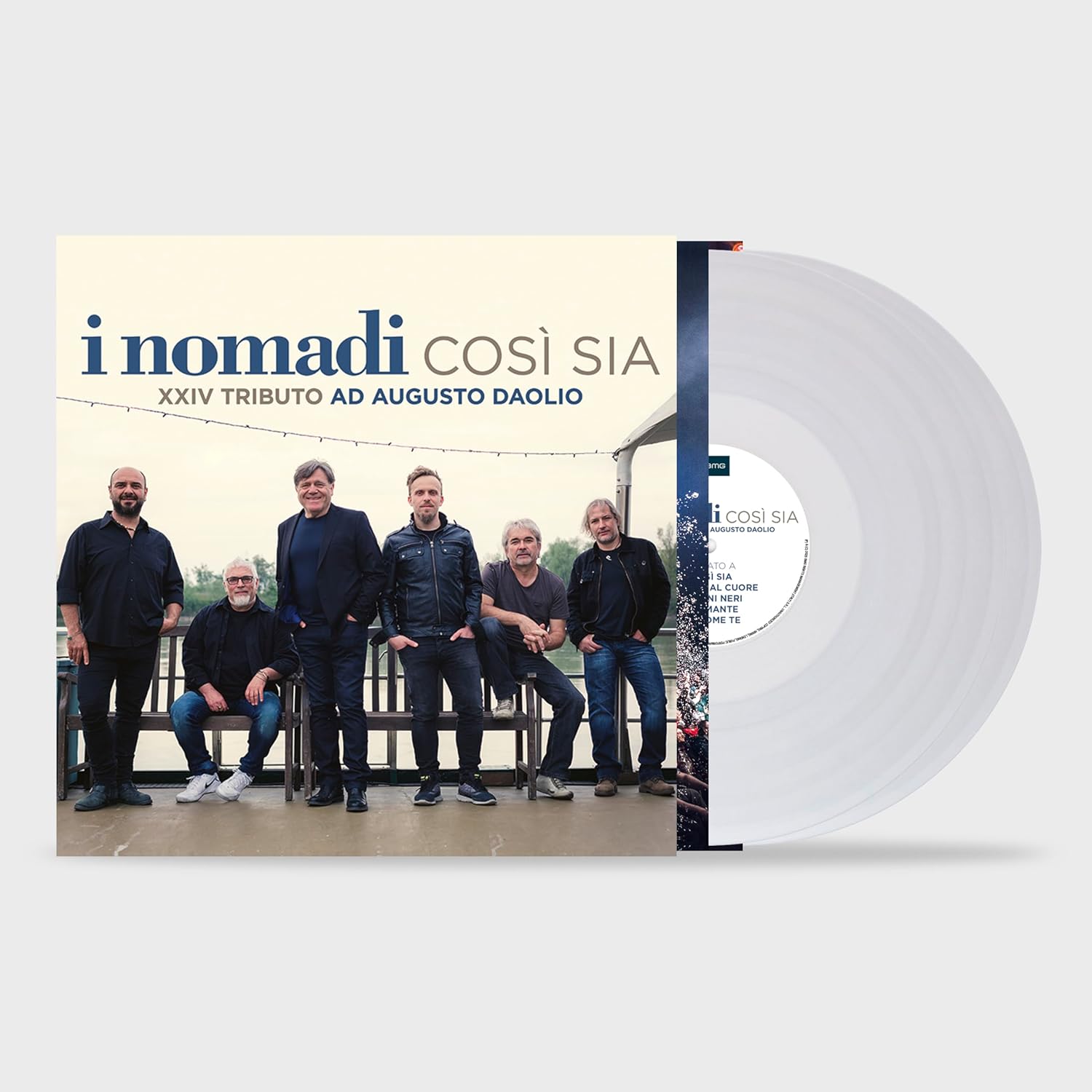 Così sia (XXIV Tributo ad Augusto Daolio) vinile trasparente