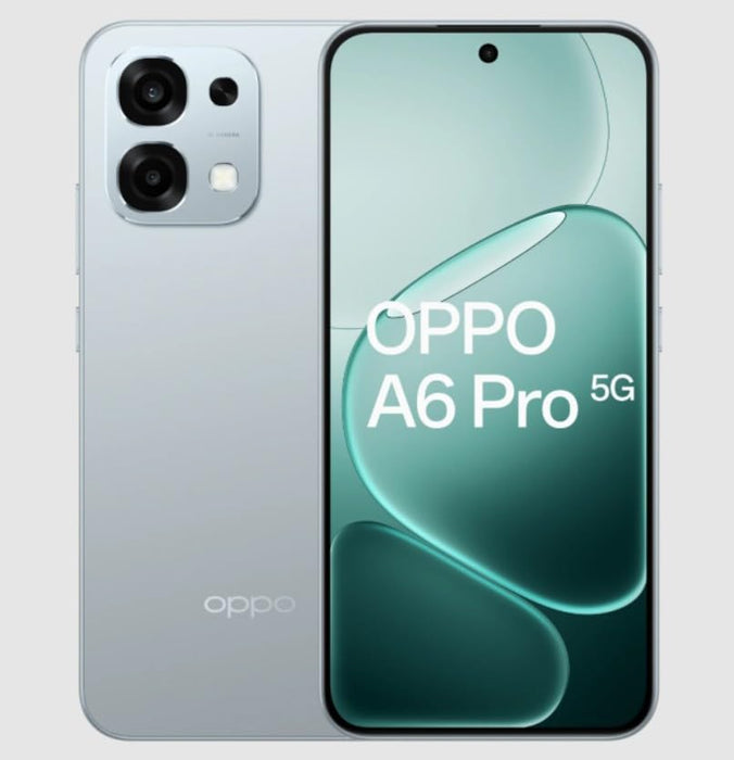 OPPO A6 Pro 5G 16.7 cm (6.57") Dual SIM Android 15 USB Type-C 8 GB 256 GB 6500 mAh Titanium