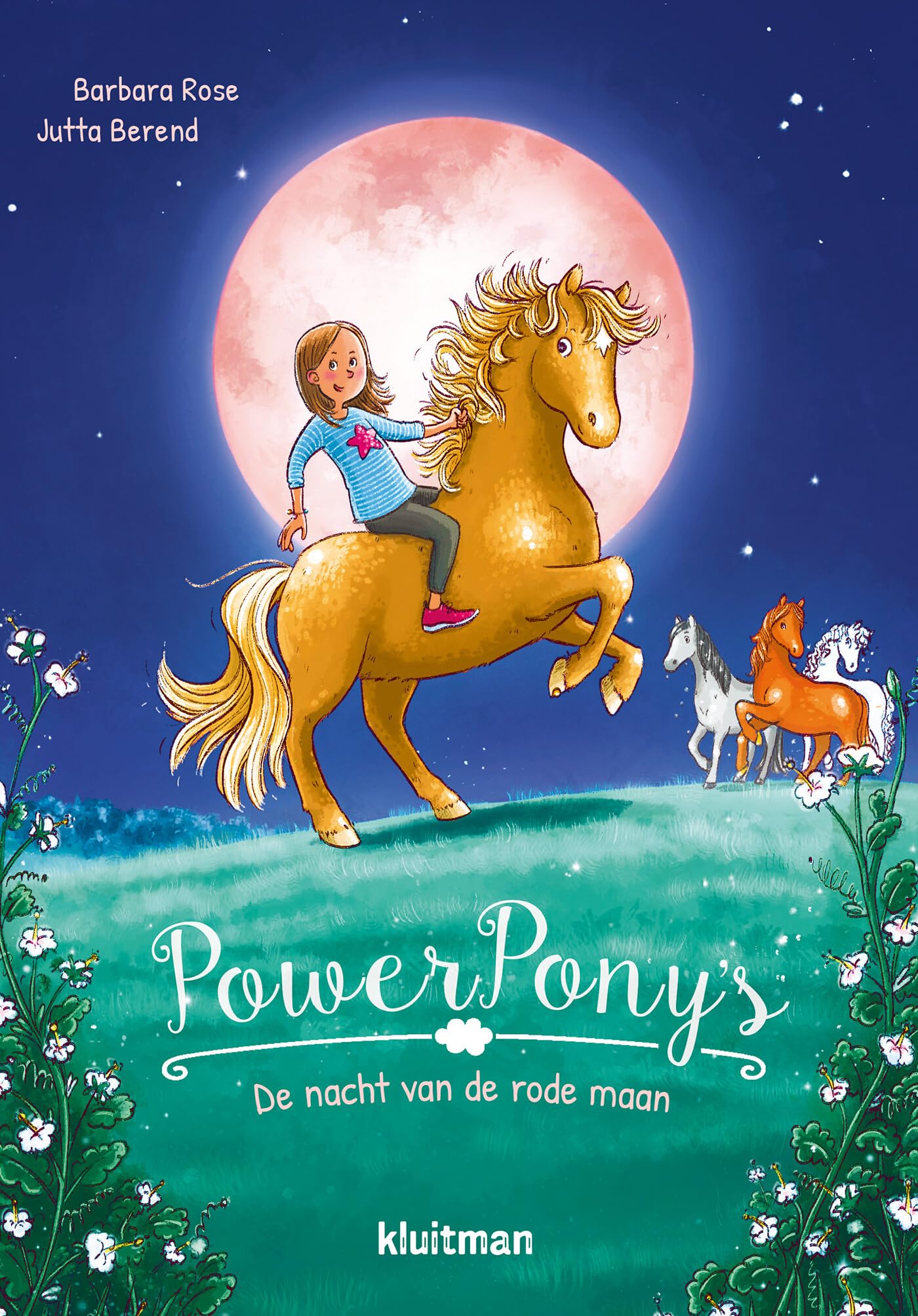Uitgeverij Kluitman - Power Pony\`s - De Nacht Van De Rode Maan