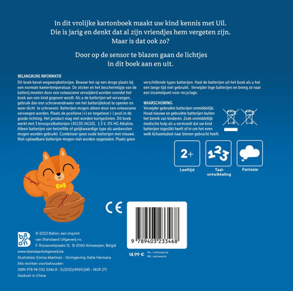 Wins Holland - Uil is jarig Lichtjesboek