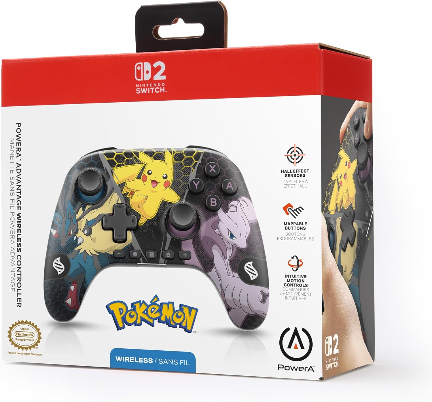 Powera - Advantage Wireless Controller - Nintendo Switch 2 - PokTmon: Mega Evolutions