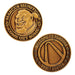 FaNaTtik Borderlands Marcus Munitions Limited Edition Coin (5000 worldwide) – Officially Licesned Collectible – Antique Gold 38mm, Individually Numbered