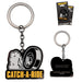 FaNaTtik Borderlands Catch‑A‑Ride Metal Keyring - Officially Licensed Limited Edition Collectible Keychain for Gamers & Fans - Individually Numbered - 42.5 x 49mm