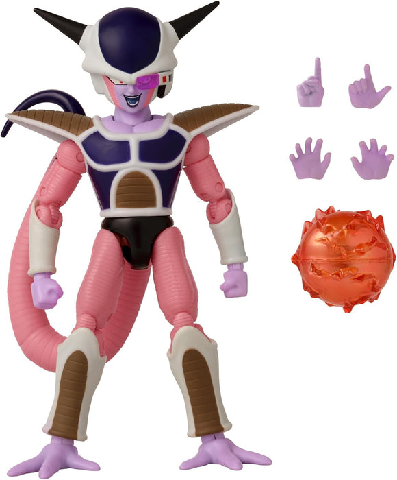 Dragon Stars Frieza 1st Form Action Figure - Dragon Ball Super 17cm Collectible Anime Toy - Fully Articulated Frieza Figurine with Accessories - Dragon Ball Gift for Fans