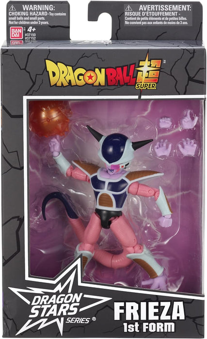 Dragon Stars Frieza 1st Form Action Figure - Dragon Ball Super 17cm Collectible Anime Toy - Fully Articulated Frieza Figurine with Accessories - Dragon Ball Gift for Fans