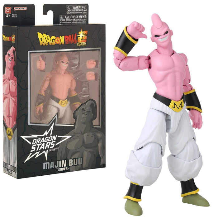 Dragon Ball Bandai Dragon Stars Figures Majin Buu Super Majin Buu Action Figure | 17cm Articulated Figure | Bandai Dragon Stars Anime Figures | Anime Gifts And Merch