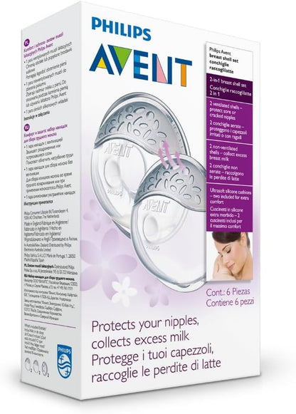 Philips Avent - Comfort Breast Shell Set, 2 Pcs