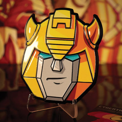 FaNaTtik Transformers Bumblebee Limited Edition Medallion – 5000 Worldwide, Officially Licensed, Collector’s Item with Art Card & Display Stand