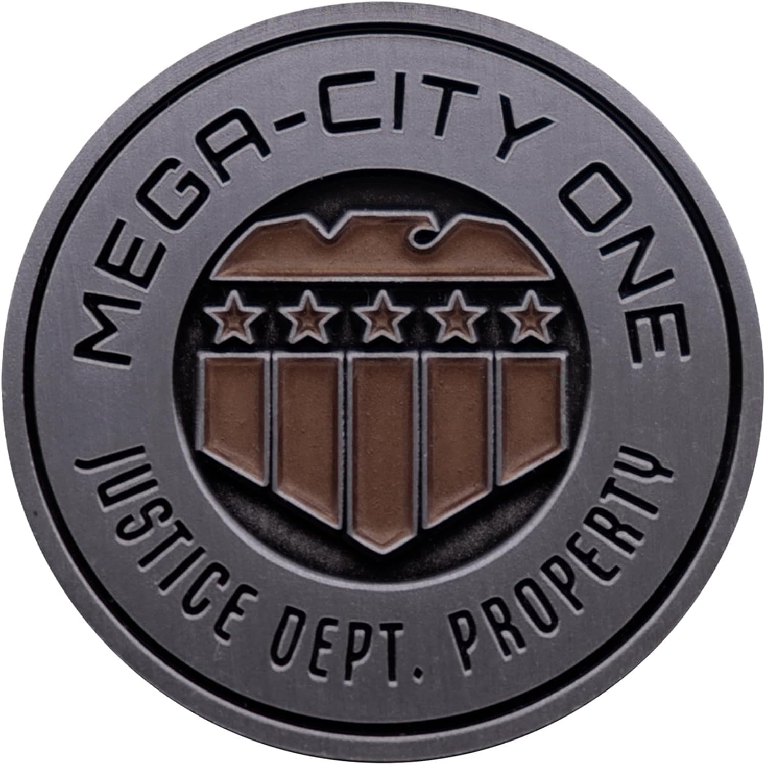FaNaTtik 2000 AD Judge Dredd Mega-City One Collectible Coin - Limited Edition - Individually Numbered