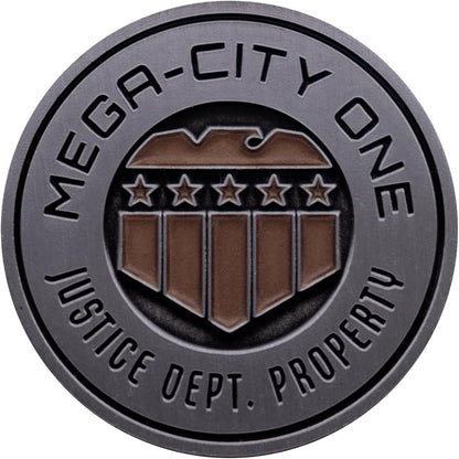 FaNaTtik 2000 AD Judge Dredd Mega-City One Collectible Coin - Limited Edition - Individually Numbered