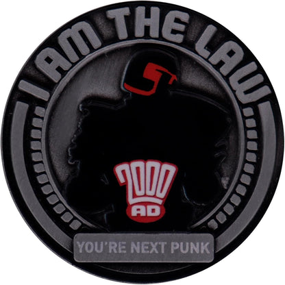 FaNaTtik 2000 AD Judge Dredd Mega-City One Collectible Coin - Limited Edition - Individually Numbered