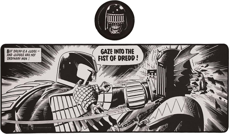 2000 AD – Sous-main et sous-verre XL – Judge Dredd