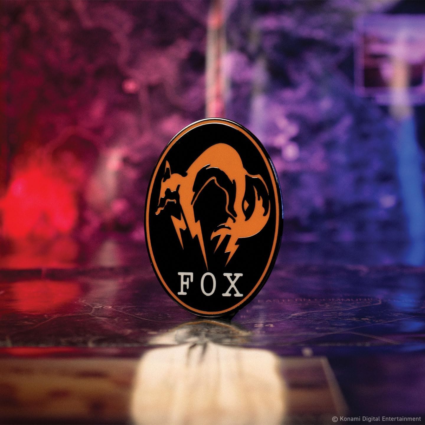 Metal Gear Solid Delta: Snake Eater – FOX Unit Limited Edition Pin Badge | Officially Licensed Collectible | Individually Numbered, 9,995 Worldwide