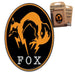 Metal Gear Solid Delta: Snake Eater – FOX Unit Limited Edition Pin Badge | Officially Licensed Collectible | Individually Numbered, 9,995 Worldwide