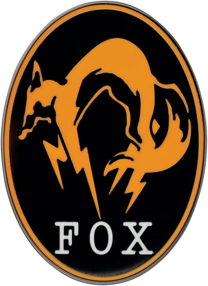 Metal Gear Solid Delta: Snake Eater – FOX Unit Limited Edition Pin Badge | Officially Licensed Collectible | Individually Numbered, 9,995 Worldwide