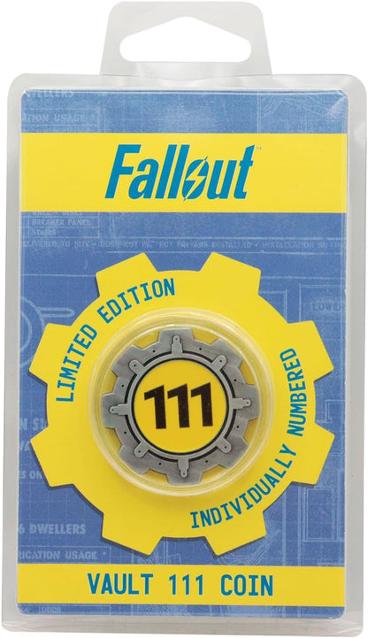 Fallout Limited Edition Vault 111 Door Coin – Official Collectible Merchandise – Individually Numbered Metal Item