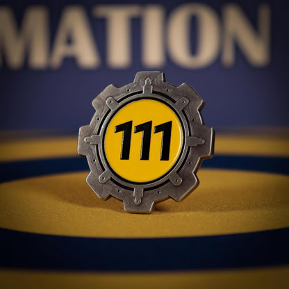 Fallout Limited Edition Vault 111 Door Coin – Official Collectible Merchandise – Individually Numbered Metal Item