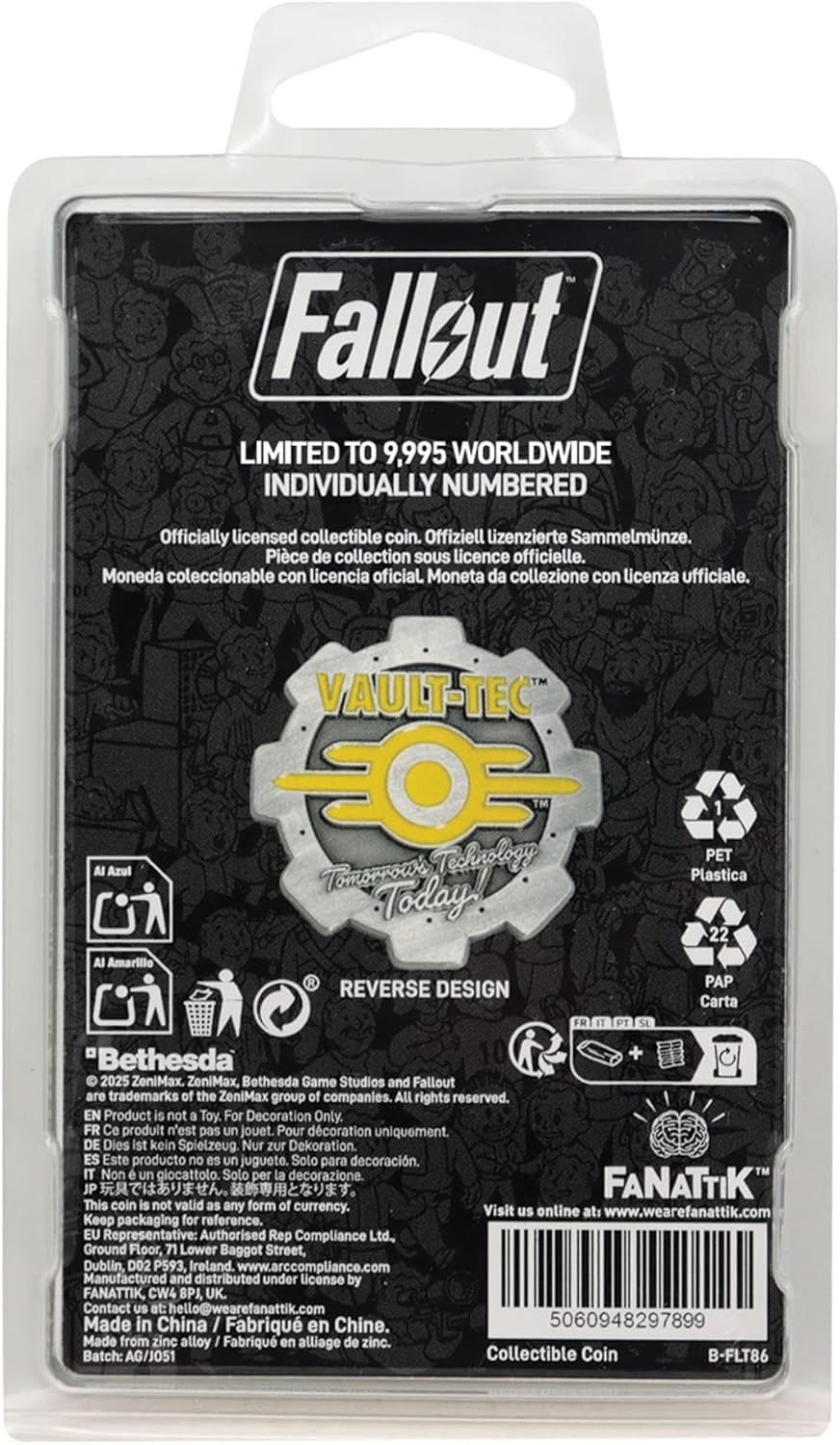 Fallout - Limited Edition Munt - Vault 111 Deur