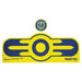Fallout Vault-Tec XL Gaming Desk Pad & Coaster Set – Officially Licensed Merchandise