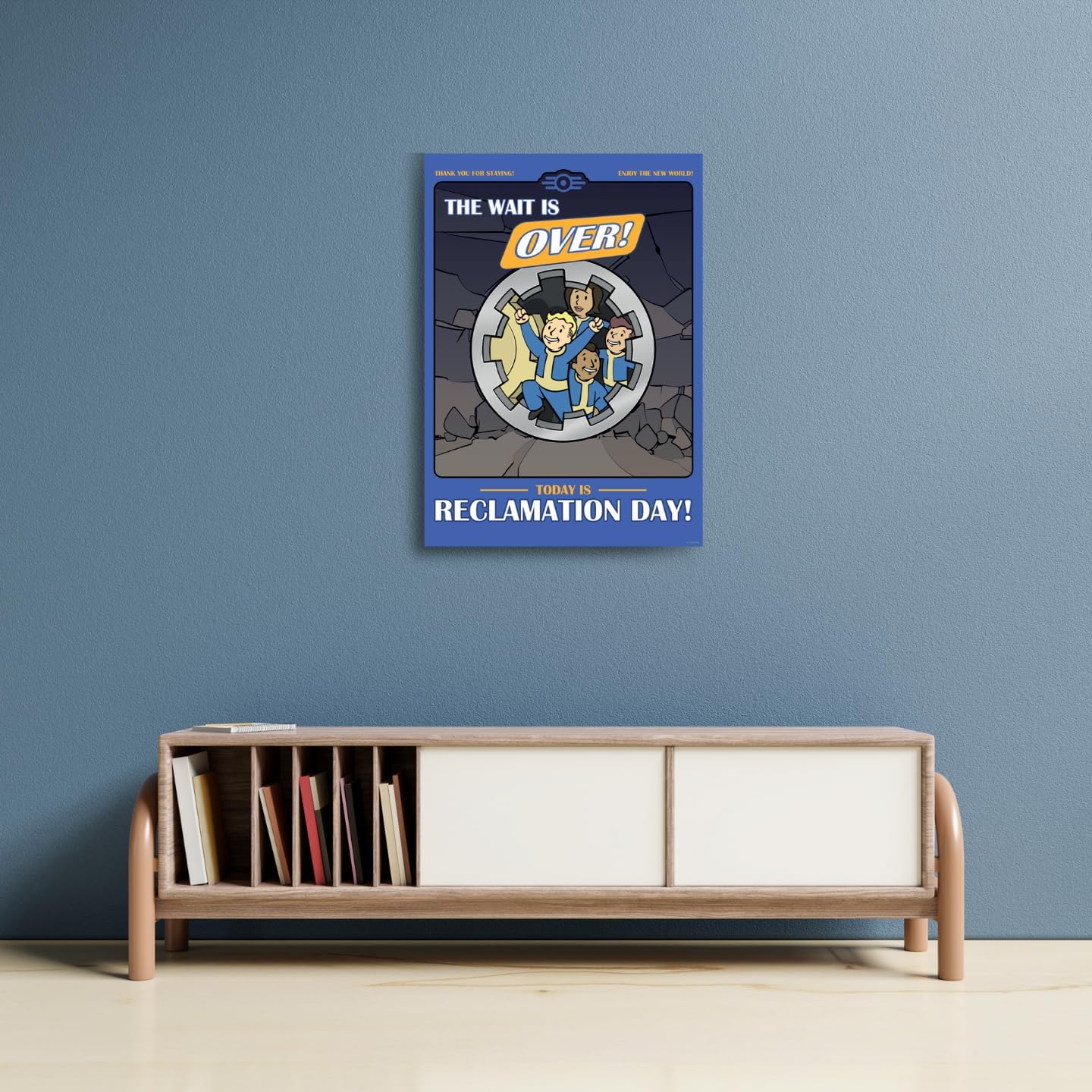 Fallout Art Print Reclamation Day Limited Edition 42 X 30 Cm