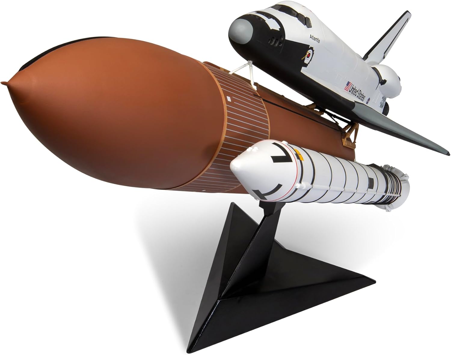 Airfix A50200 Space Shuttle Gift Set - Plastic Model Kits, Spacecraft Building Kits for Adults & Kids 8+, Includes: 1:144 Scale Model, Humbrol Acrylic Paints, Brushes & Poly Cement