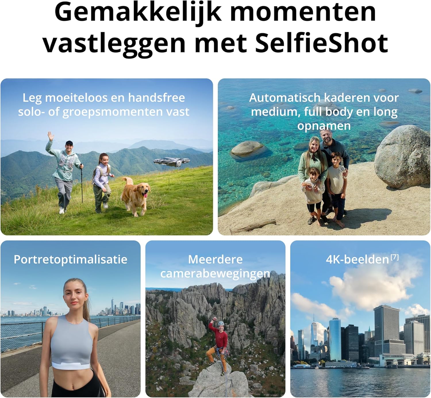 DJI Neo 2 (alleen drone), lichtgewicht en opvouwbare drone met camera, palmstart en -landing, gebarenbediening, ActiveTrack, omnidirectionele obstakeldetectie, 4K-drone voor beginners