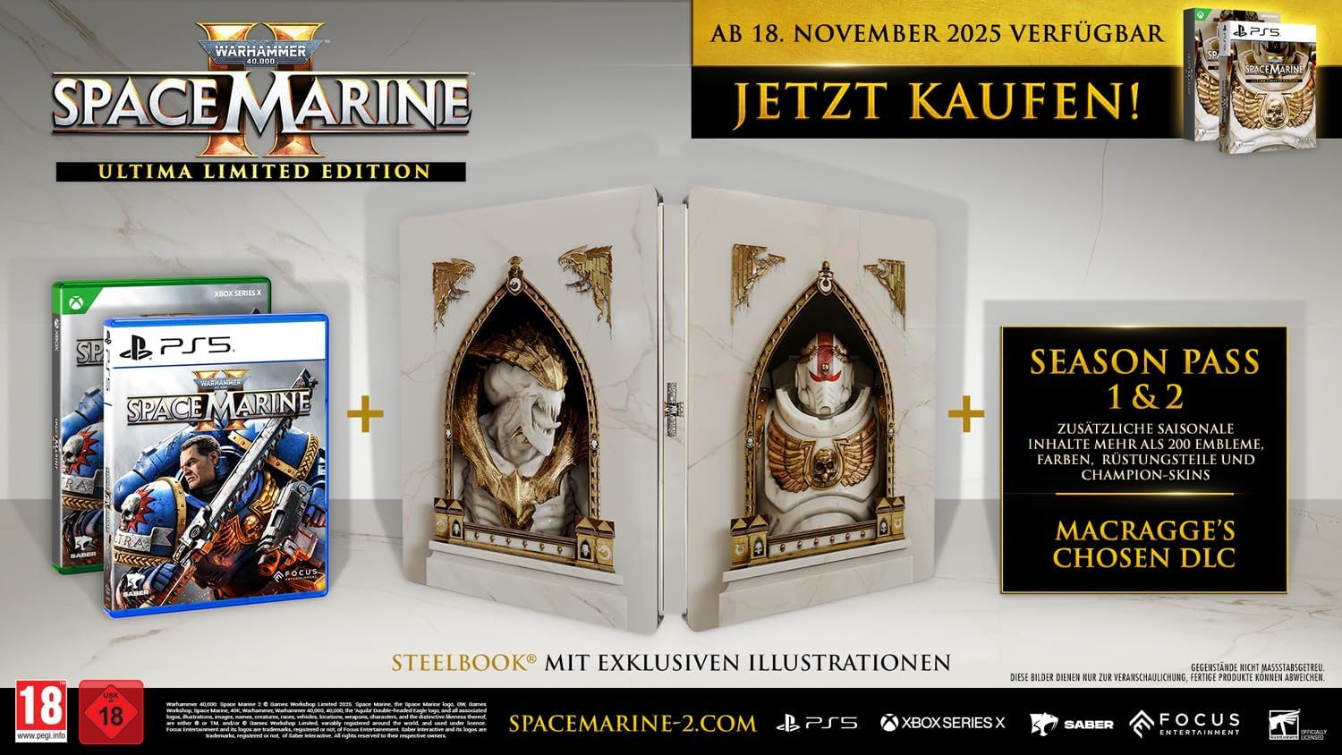 Warhammer 40,000: Space Marine 2 - Ultima Limited Edition (PS5)