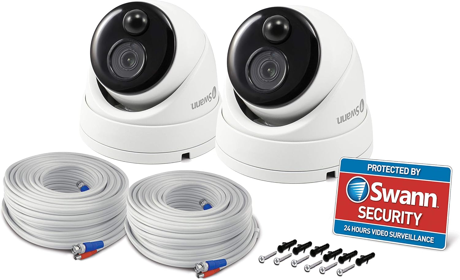 EUK-1080p Dome Cam True Detect 2 pk EU.