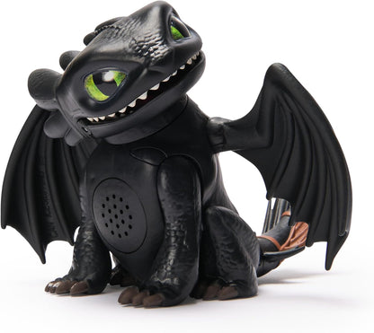 DreamWorks Dragons 6072696 Roaring Mini Int Toothless, Multicoloured